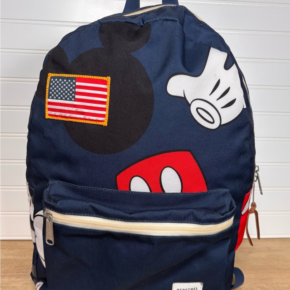 Rare Herschel Supply Co. Mickey Mouse Settlement Collaboration Backpack 2016